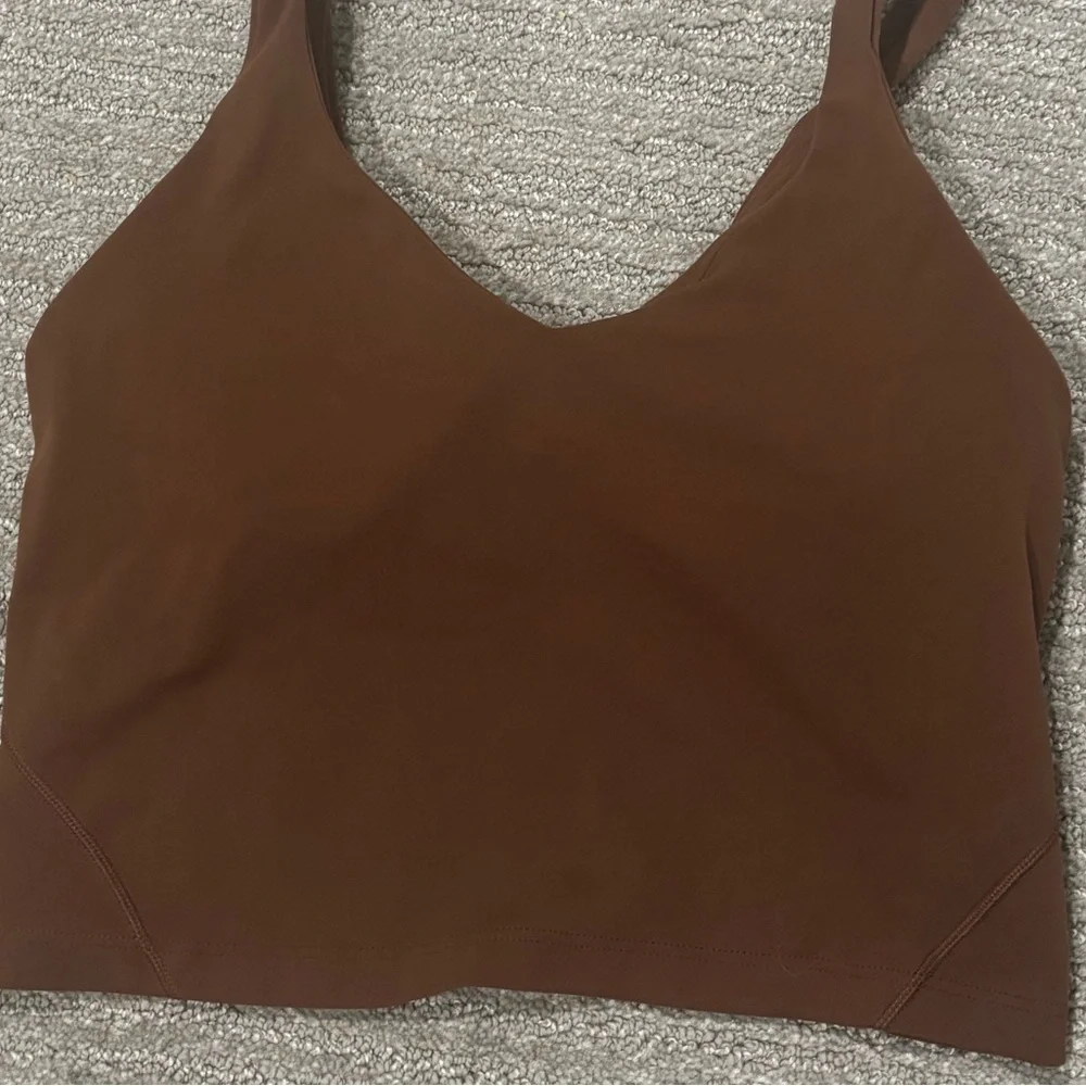 lululemon athletica Brown V‑neck Cropped Tank - Picture 7 of 7
